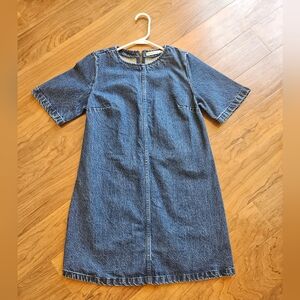 Abercrombie Denim Tee Shift Dress xs NWT